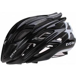 Foto van Cycle tech helm unisex zwart/wit maat 50-56 cm