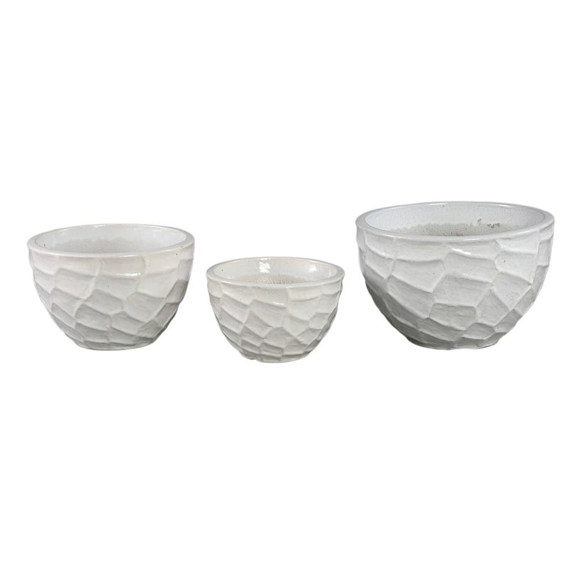 Foto van Ptmd sharlene white ceramic pot scaled round sv3