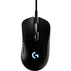 Foto van Logitech gaming g403 prodigy gaming-muis usb optisch zwart 6 toetsen 12000 dpi ergonomisch, verlicht