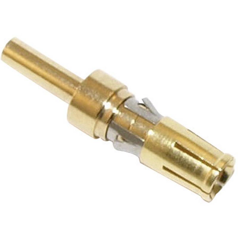 Foto van Conec 132c10049x hoogvermogen buscontact awg (min.): 10 awg (max.): 8 goud op nikkel 40 a 1 stuk(s)