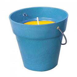 Foto van Outdoor lights geurkaars citronella 8,5 cm blauw