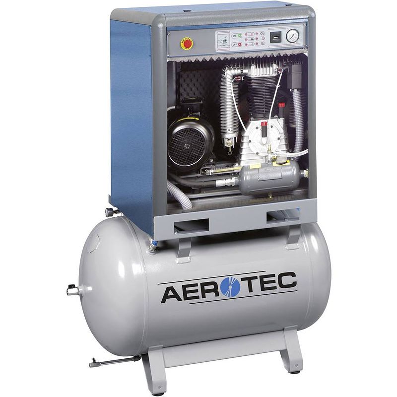 Foto van Aerotec pro k-ak30-15 pneumatische compressor 270 l 15 bar