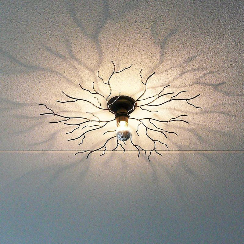 Foto van I-lumen plafondlamp bichero ø 60 cm zwart