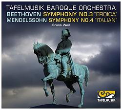 Foto van Beethoven: symphony no.3/mendelsohn: symphony no.4 - cd (0880513101926)