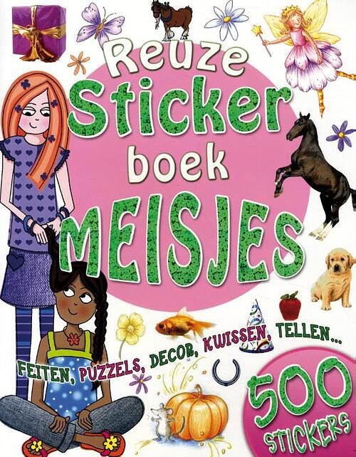 Foto van Reuze stickerboek meisjes - paperback (9789059473461)