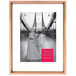 Foto van Zep - aluminium foto frame yvette bruin voor foto 13x18 / 18x24 cm - alpc24