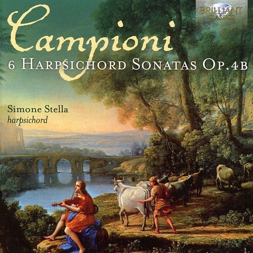 Foto van Campioni: 6 harpsichord sonatas op.4b - cd (5028421959979)