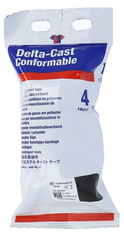 Foto van Delta-cast comfortabel immobilisatieverband