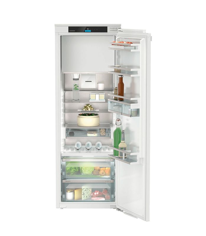 Foto van Liebherr irbe 4851-20 inbouw koelkast met vriesvak wit