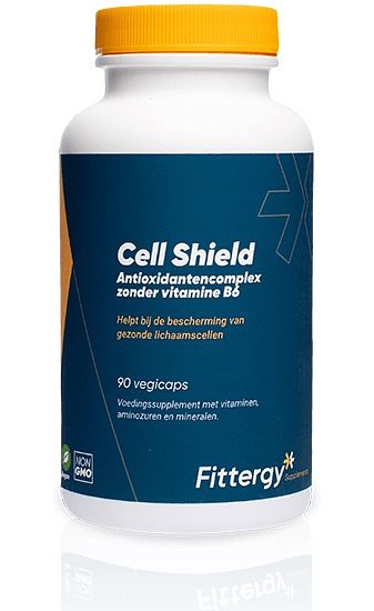 Foto van Fittergy cell shield antioxidantencomplex zonder vitamine b6