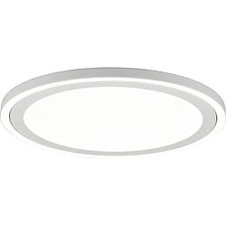 Foto van Led plafondlamp - plafondverlichting - trion coman - 29w - natuurlijk wit 4000k - rond - mat wit - kunststof