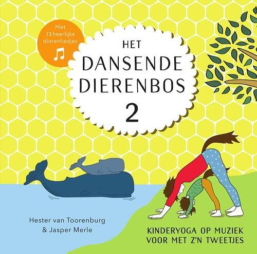 Foto van Het dansende dierenbos - hester van toorenburg, jasper merle - hardcover (9789000368082)