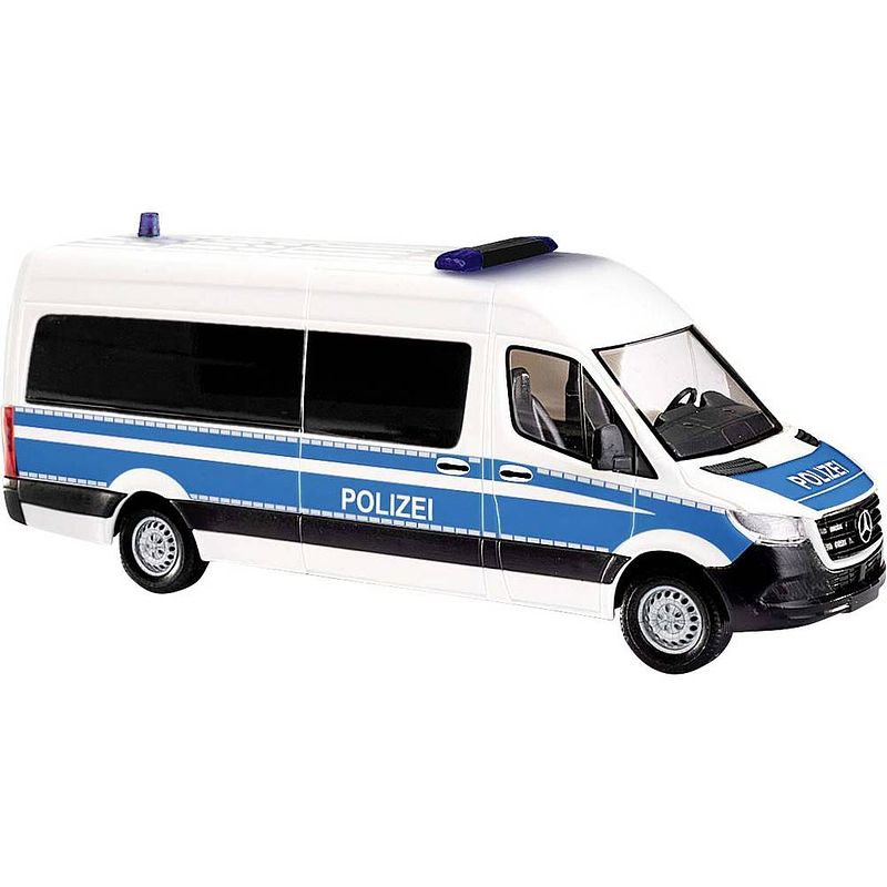 Foto van Busch 52606 h0 mercedes benz sprinter, politie hamburg