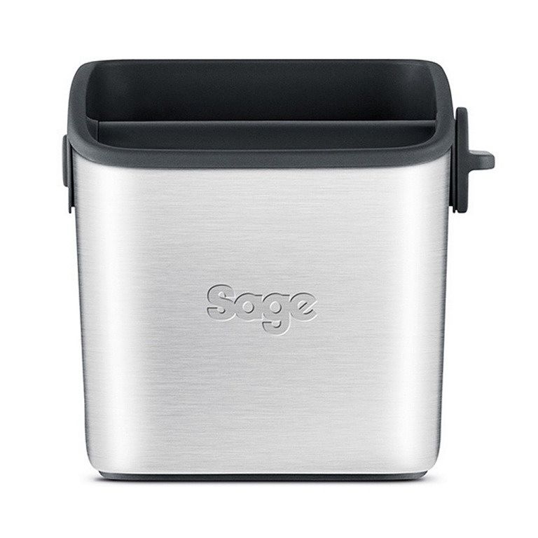 Foto van Sage knock box mini koffie accessoire zilver