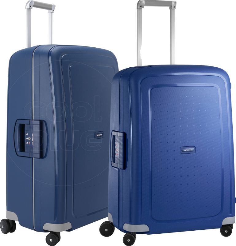 Foto van Samsonite s'cure spinner 69+75cm dark blue kofferset