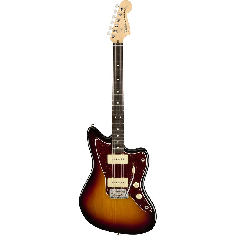 Foto van Fender american performer jazzmaster 3-color sunburst rw