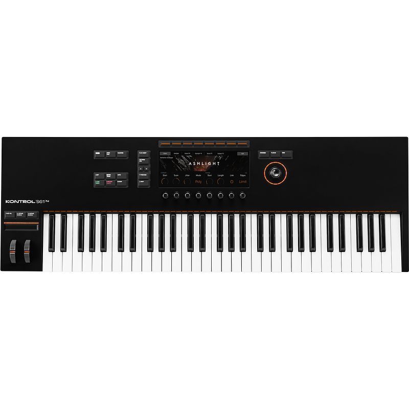 Foto van Native instruments komplete kontrol s61 mk3 usb/midi keyboard