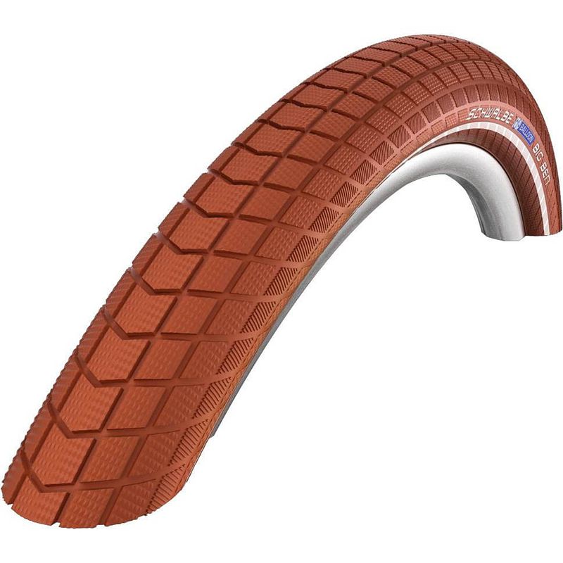 Foto van Schwalbe buitenband big ben kevlarguard 28 x 2.00 (50-622) bruin