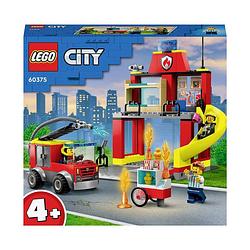 Foto van Lego® city 60375 brandweerstation en blusauto