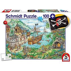 Foto van Schmidt piraten baai, 100 stukjes - puzzel - 6+