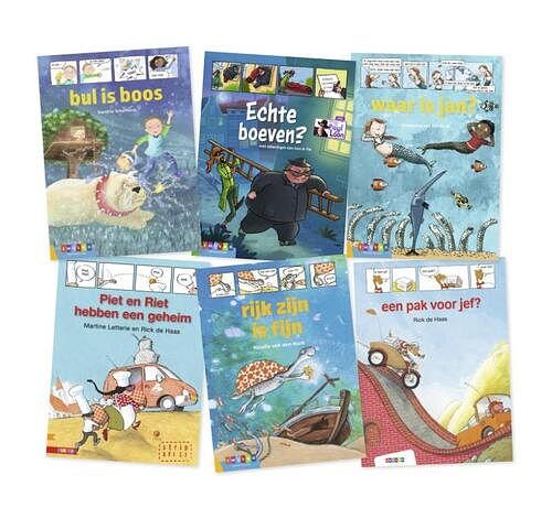 Foto van Pakket avi strips groep 3 (6 titels) - paperback (9789048743391)