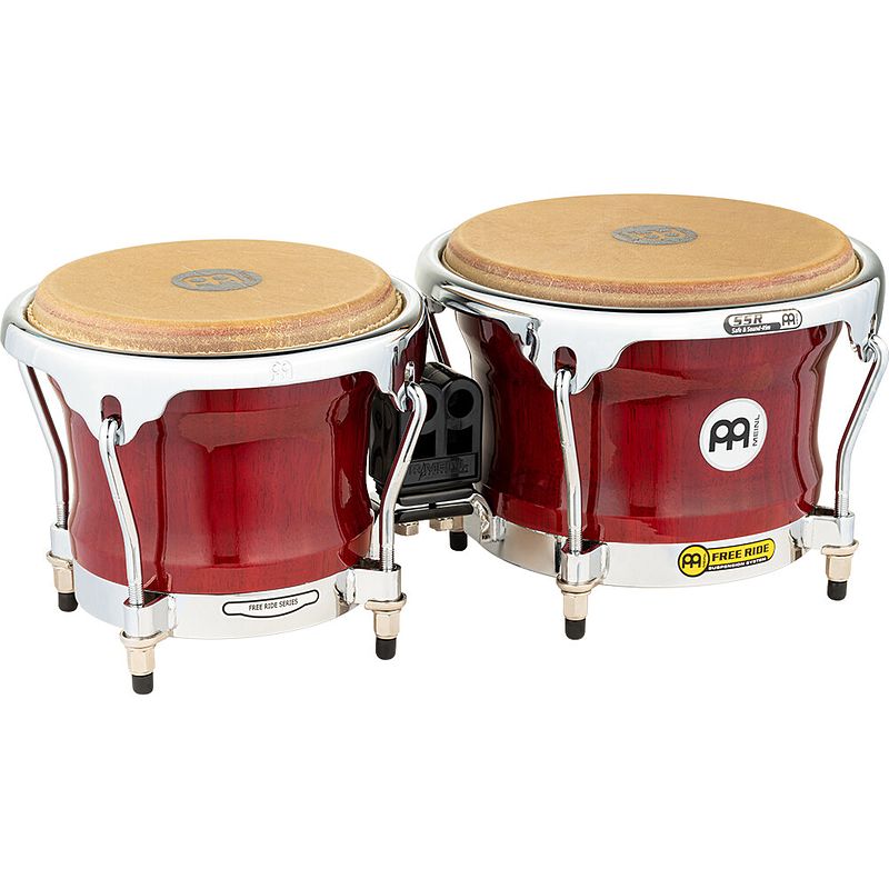 Foto van Meinl fwb400cr professional cherry red bongo'ss