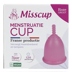 Foto van Eco conceils misscup menstruatie cup groot roze
