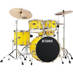 Foto van Tama ip50h6w-ely imperialstar 5-delige drumkit electric yellow
