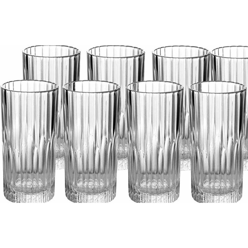 Foto van 24x longdrink glazen transparant 305 ml manhattan - drinkglazen