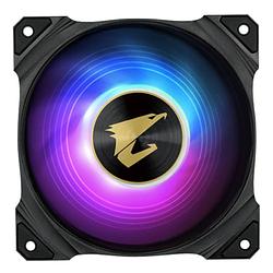 Foto van Gigabyte aorus 120 argb pc-ventilator zwart, wit (b x h x d) 120 x 120 x 25 mm incl. led-verlichting