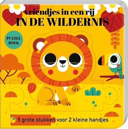 Foto van Puzzelboek in een rij - in de wildernis - imagebooks factory - kartonboekje;kartonboekje (9789464084047)