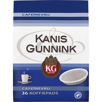 Foto van Kanis & gunnink cafeinevrij koffiepads 36 stuks bij jumbo