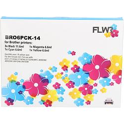 Foto van Flwr brother lc-3213 megapack cartridge