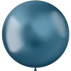 Foto van Folat ballonnen intense 48 cm latex blauw 5 stuks