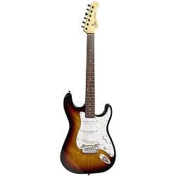 Foto van G&l tribute legacy 3-tone sunburst rw elektrische gitaar