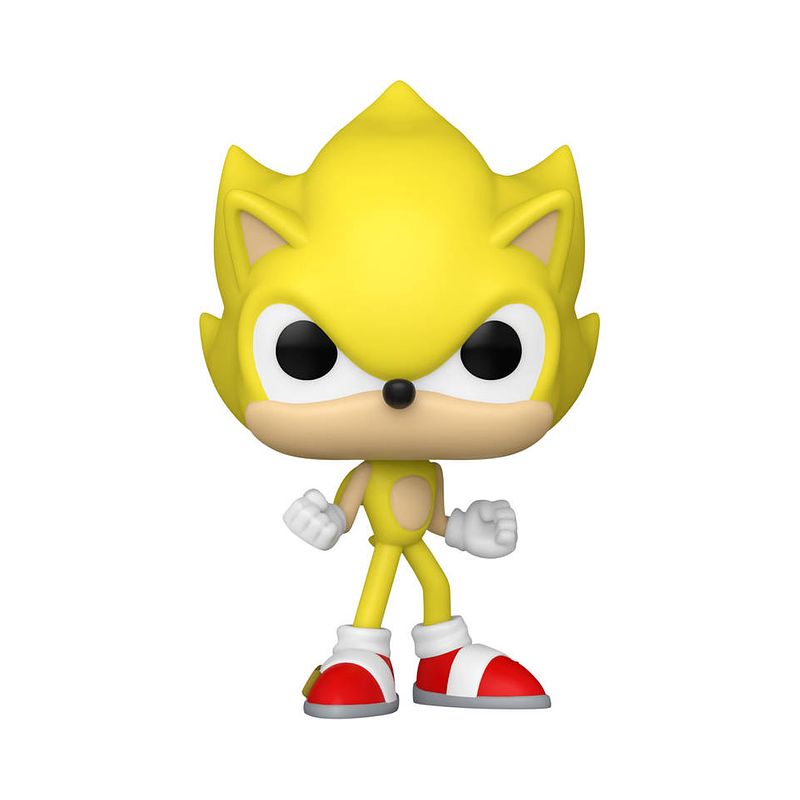 Foto van Funko pop! figuur sonic the hedgehog super sonic