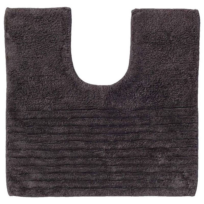 Foto van Sealskin toiletmat essence - katoen - 45 x 50 cm - antraciet