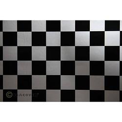 Foto van Oracover orastick fun 3 47-091-071-002 plakfolie (l x b) 2 m x 60 cm zilver-zwart