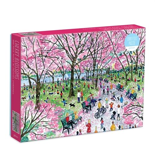 Foto van Michael storrings cherry blossoms 1000 piece puzzle - puzzel;puzzel (9780735367524)