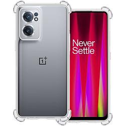 Foto van Basey oneplus nord ce 2 hoesje shock proof case transparant hoes - oneplus nord ce 2 hoes cover shockproof transparant