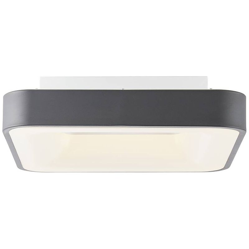 Foto van Brilliant g97074/22 saria led-plafondlamp led energielabel: f (a - g) 24 w zand, donkergrijs