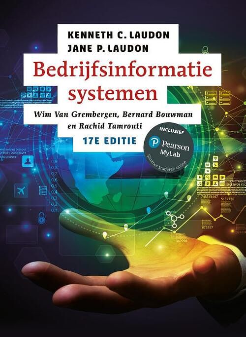 Foto van Bedrijfsinformatiesystemen, 17e editie met mylab nl - jane p. laudon, kenneth c. laudon - paperback (9789043040570)