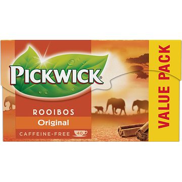 Foto van Pickwick original rooibos thee voordeelpak 40 stuks bij jumbo