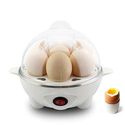 Foto van Homezie eierkoker - geschikt voor 7 eieren - inclusief maatbeker - eierkoker elektrisch - steamer - bpa vrij
