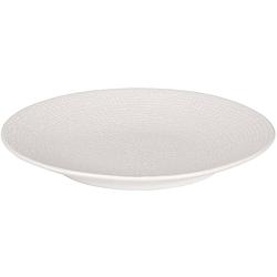 Foto van Palmer bord coupe cubical 16 cm wit stoneware 1 stuk(s)