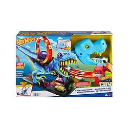 Foto van Hot wheels city t-rex chomp down racebaan