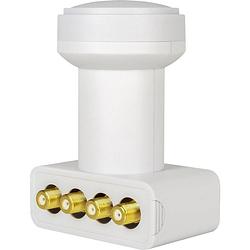 Foto van Megasat hd-profi quad lnb aantal gebruikers: 4 feed-opname: 40 mm vergulden aansluiting, weerbestendig