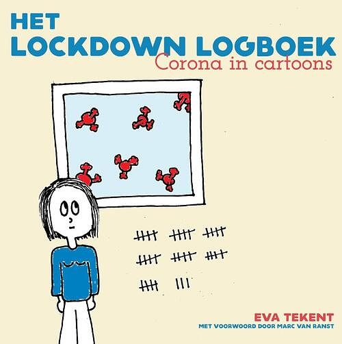 Foto van Eva tekent ... het lockdown logboek - eva de wolf - paperback (9789492419941)