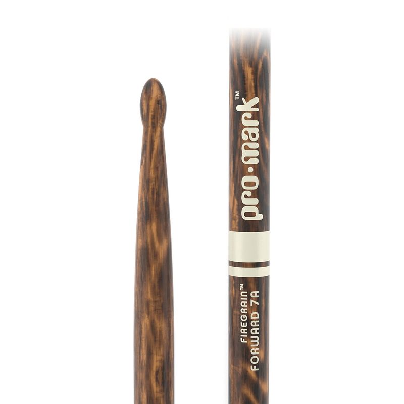 Foto van Promark tx7aw-fg classic forward 7a firegrain hickory drumstokken met houten tip