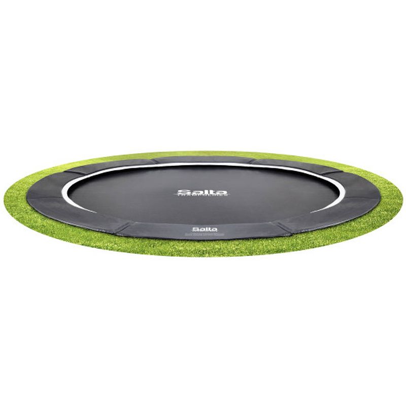 Foto van Salta trampoline royal baseground 427 cm - zwart